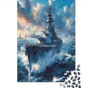 Navires de Guerre Puzzle 1000 Pièces Adultes - Puzzle Adulte 1000 Pièces - Puzzle À Impression De Haute Qualité - Puzzle Art 1000pcs (75x50cm)