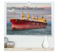 Navires du Saint-Laurent (Calendrier mural 2026 DIN A2 vertical) calendrier de bureau: La voie maritime du Saint-Laurent