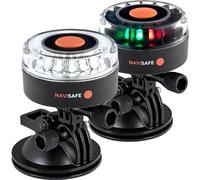 Navisafe - NS771 - Kit de 2 feux de navigation 360° tricolore et blanc