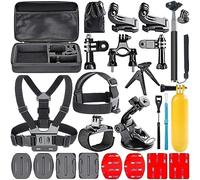Navitech 18-en-1 kit d'accessoires pour caméras d'action Compatible avec Sony HDR-AS100V | HDR-AS10 | HDR-AS100VR | AZ1VR Action Cam Mini with Wi-FI