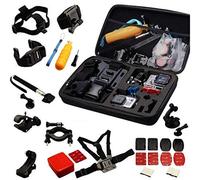 Navitech 30-en-1 Kit D'Accessoires pour Caméras d'action - Compatible avec Le Yuntab W9 caméra d'action