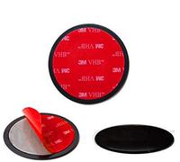 Navitech 80mm (2 Disque Inclus) Disques Universel adhésif de Tableau de Bord Compatible avec l'usage avec des ventouses de Pare-Brise Compatible avec Transcend TS32GDP200A-U