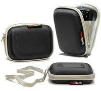 Navitech Étui Rigide Noir pour Appareil Photo - Compatible avec Le Agfaphoto Realishot DC5200 Caméra Numérique