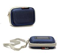 Navitech Bleu Cas/Housse Compatible avec Panasonic RP-BTS50 Earphones