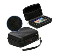 Navitech Couverture Rigide étui de Transport Noir pour Garmin DriveLuxe 50LMTHD