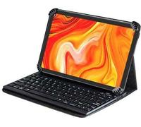 Navitech Étui à rabat en cuir avec support et clavier Bluetooth pour tablette ZTE Grand X View 4 8" K87 4G LTE