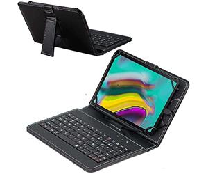 Navitech Étui clavier noir compatible avec tablette Blackview Tab 70 10,1"