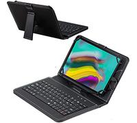 Navitech Étui clavier noir compatible avec TCL Tab 10L 10.1"