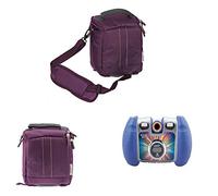 Navitech Étui de Transport Noir pour Le VTech Kidizoom Duo