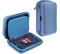Navitech Étui De Transport Rigide De Qualité Bleu Clair - Compatible avec Le VTech KidiZoom Snap Touch