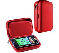 Navitech Étui De Transport Rigide De Qualité Supérieure Rouge, Compatible avec Vtech Kidicom Advance