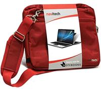 Navitech Étui De Transport Rouge Compatible avec Le Lenovo Ideapad Miix 520