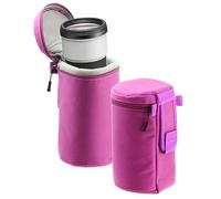 Navitech - Étui D'objectif Violet Résistant à l'eau - Compatible avec Le Samyang 13035T1.5CM 35 mm T1.5 VDSLR AS UMC II Lens