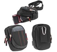 Navitech Étui Noir Compatible avec Appareil Photo numérique/Compact Compatible avec Kodak PIXPRO FZ201