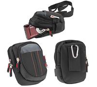 Navitech Étui Noir Compatible avec Appareil Photo numérique/Compact Compatible avec Kodak PIXPRO FZ53