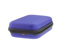 Navitech Étui Rigide/Housse Bleu Compatible avec GPS Auto Compatible avec NAVITEL MS400 5"
