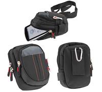 Navitech Étui Rigide/Housse Noir Compatible avec Casio PROTREK Smart Watch WSD-F20, WSD-F30-BU, WSD-F30-RG,WSD-F30-BK