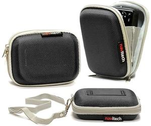 Navitech Étui Rigide Noir pour Appareil Photo - Compatible avec Le Agfaphoto Realishot DC5200 Caméra Numérique