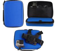 Navitech Coque rigide pour caméra d'action AKASO V50X 4K 30FPS Bleu