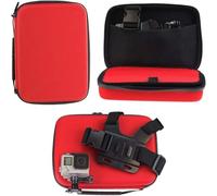Navitech Étui rigide pour caméra d'action Denver ACK-8064 Ultra HD Rouge