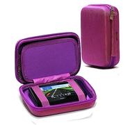 Navitech Étui Rigide Violet Compatible avec Le SIXWIN 5 inch Motorcycle GPS