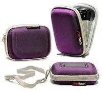 Navitech Étui Rigide Violet pour Appareil Photo Compatible avec Le Canon IXUS 285 Compact Camera