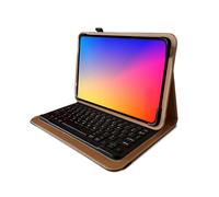Navitech Étui rotatif avec clavier Bluetooth noir compatible avec tablette Blackview Tab18 12"