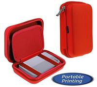 Navitech Étui Rouge Compatible avec Kodak PM-210G Imprimante Photo