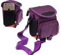 Navitech Étui Violet Compatible avec Nextbase Duo HD Dash Cam