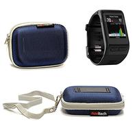 Navitech Housse étui Bleu Compatible avec Garmin VivoActive HR
