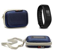 Navitech Housse étui Bleu Compatible avec Garmin VivoSmart 3