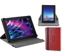 Navitech Housse étui Folio Rouge avec Stylet Compatible avec BEISTA HD 10.1 Tablets Quad Core 3G Dual