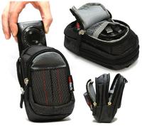 Navitech housse étui noir compatible avec appareil photo numérique Panasonic Lumix DMC-TS6 / Lumix DMC-TS30 / Lumix DMC-SZ10 / Lumix DMC-ZS45 / TZ57 / Lumix DMC-ZS50 / TZ70 / Lumix DMC-ZS40 / TZ60 / Lumix DMC-GM1