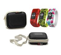 Navitech Housse étui Noir pour Garmin VivoFit JR