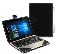 Navitech Housse étui Protection Luxe Simili Cuir Compatible avec Toshiba Satellite Click 10.1