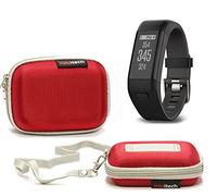 Navitech Housse étui Rouge Compatible avec Sat nav - Approach X40