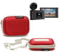 Navitech Housse étui Rouge Compatible avec Sat nav - Dashcam 35