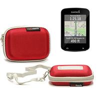 Navitech Housse étui Rouge Compatible avec Sat nav - Edge 820