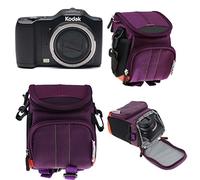 Navitech Housse étui Violet Compatible avec Appareil Photo/Digital numérique Kodak PIXPRO FZ152