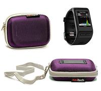 Navitech Housse étui Violet Compatible avec Garmin VivoActive HR