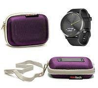 Navitech Housse étui Violet Compatible avec Garmin VivoMove HR