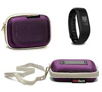 Navitech Housse étui Violet Compatible avec Garmin VivoSmart 3