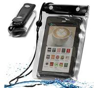 Navitech - Housse imperméable de Couleur Noir Compatible avec TOPELOTEK 7 inch | Tiptiper 7" A33 | Reeder A7iC 7-inch