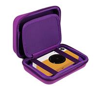 Navitech - Imprimante Photo Portable Étui Housse Solide Violet Compatible avec Kodak Smile Cam Imprimante Photo Portable (Pochette en Filet Compatible avec câble et Le Papier d'impression)