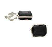 Navitech Noir Cas/Housse pour Skullcandy Smokin' Buds 2 in-Ear Audio Earbud Headphones