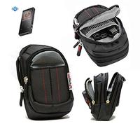 Navitech - Noir Résistant à l'eau Dure Housse de Protection en Compatible avecs baladeurs FM Radio/Audio numérique tel Que Dual Dab Pocket 3