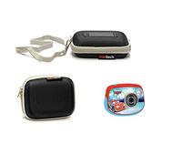 Navitech Noir résistant à l'eau Housse de la caméra Dur pour Le Lexibook Disney Cars Camera - 1.3MP