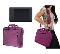 Navitech Petit Violet Graphique Tablette Cas/Sac Compatible avec Wacom Intuos (CTH690AK)