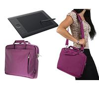 Navitech Petit Violet Graphique Tablette Cas/Sac Compatible avec Wacom Intuos Pro Pen (PTH451)