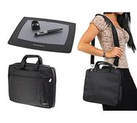Navitech Petite Tablette Graphique Noir/Sac Compatible avec Monoprice